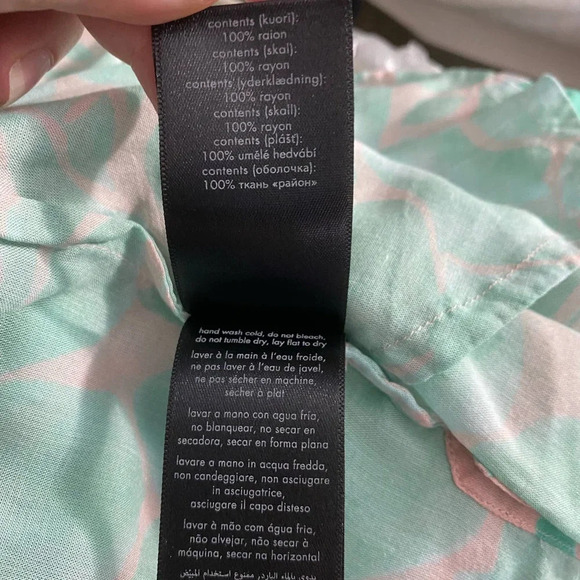 DVF x Onia Gina Wrap Tie Kimono in Peach‎ Skin - Picture 9 of 12